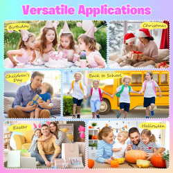 Mini máquina de karaoke para niños y niñas: altavoces Bluetooth portátiles de unicornio con 2 juguetes de micrófono inalámbrico