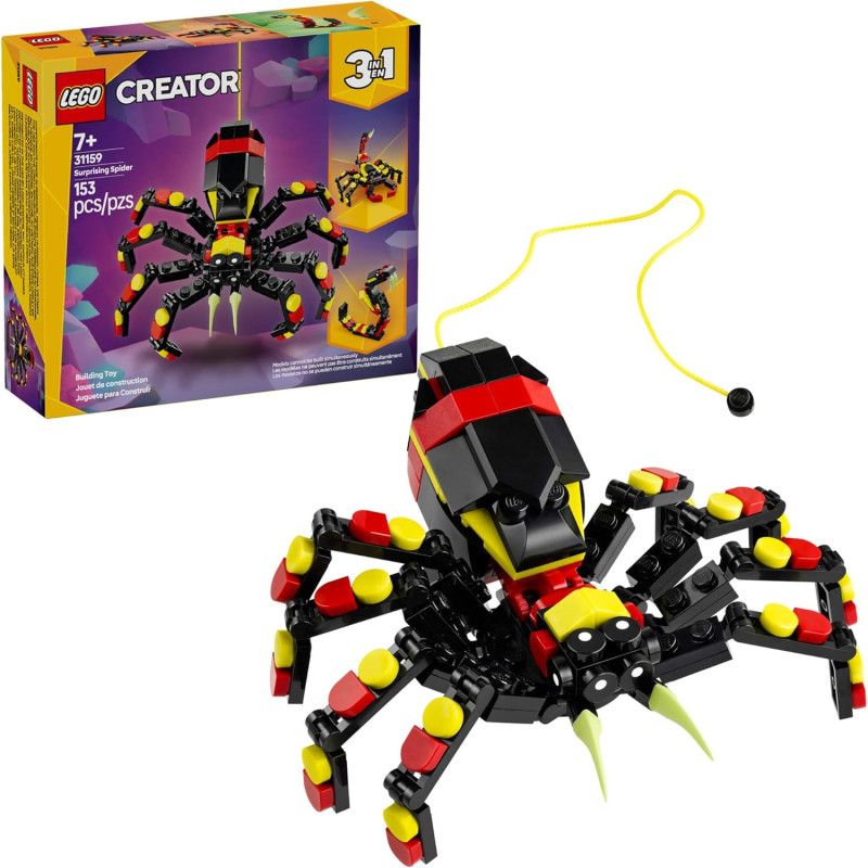 LEGO Creator 31159 - Juguete de araña | Araña armable de lego