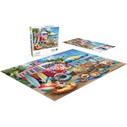 Rompecabezas de perro de 750 piezas para adultos - Rompecabezas desafiante perfecto para noches de juego