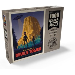 MyPuzzle Devils Tower | Rompecabeza de criptidos de 100 piezas