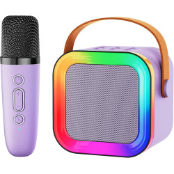 Mini altavoz de máquina de karaoke para niños y adultos