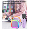 Mini altavoz de máquina de karaoke para niños y adultos