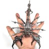 Rompecabezas de metal 3D para adultos | Escorpion metalico armable de 3 piezas