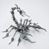 Rompecabezas de metal 3D para adultos | Escorpion metalico armable de 3 piezas