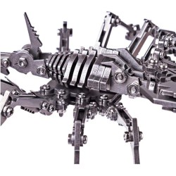 Rompecabezas de metal 3D para adultos | Escorpion metalico armable de 3 piezas