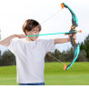 JOYIN Juego de arco y flecha para niños, juego de juguete de tiro con arco con luz LED
