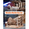 MIEBELY Rompecabezas de madera 3D para adultos | De madera con motor manual y electrico