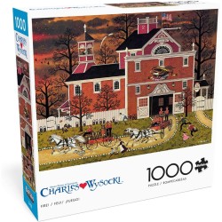 Charles Wysocki - Fire! - Rompecabezas de 1000 piezas para adultos