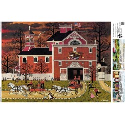 Charles Wysocki - Fire! - Rompecabezas de 1000 piezas para adultos