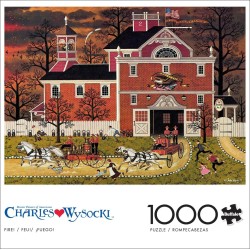 Charles Wysocki - Fire! - Rompecabezas de 1000 piezas para adultos