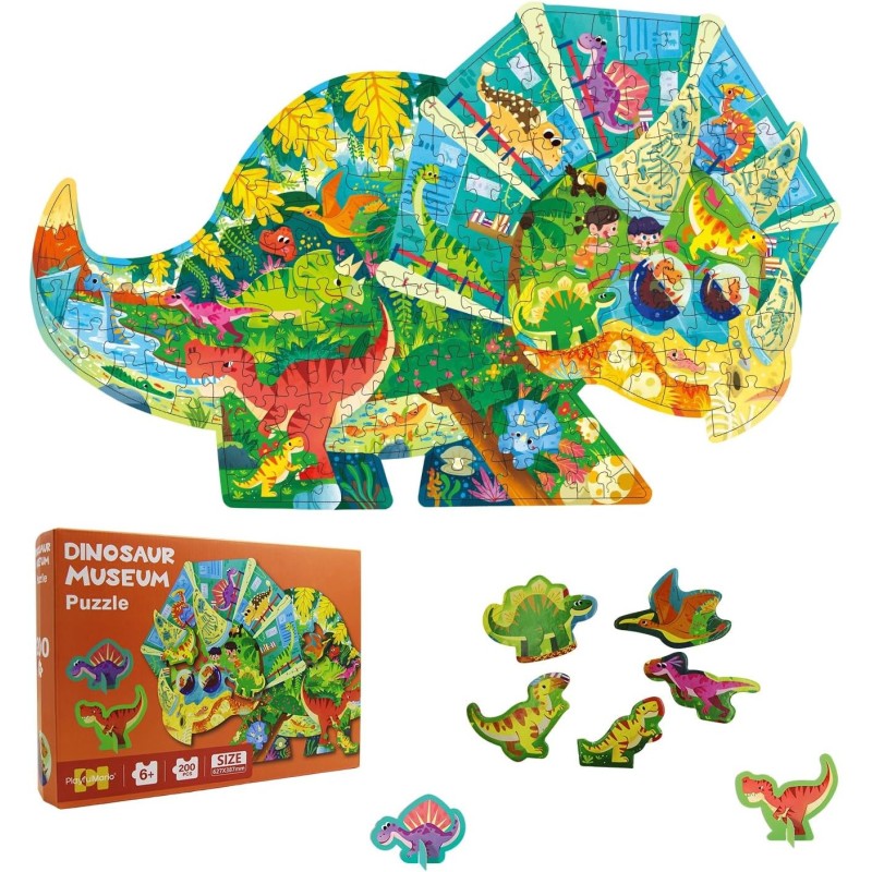 rompecabezas de Triceratops de 200 piezas rompecabezas de Triceratops de 200 piezas