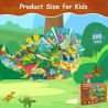 rompecabezas de Triceratops de 200 piezas