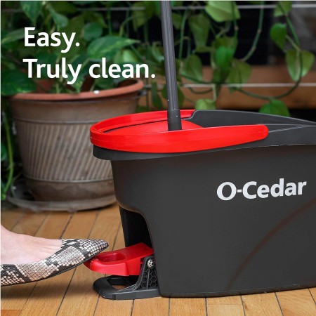 Sistema giratorio fácil de mopa y balde O-Cedar