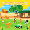 La Granja de Zenon - Juego de 6 figuras de acción y aventura para niños