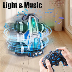 Coche de acrobacias a control remoto | Coche a control remoto con 4 tipos de desplazamiento para acrobacias