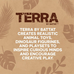 Terra by Battat | Juego de 20 piezas de juguetes de granero de animales