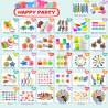 300 piezas de recuerdos de fiesta para niños