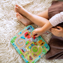 Juego de magnético laberinto | Juego de laberinto magnetico para bebes