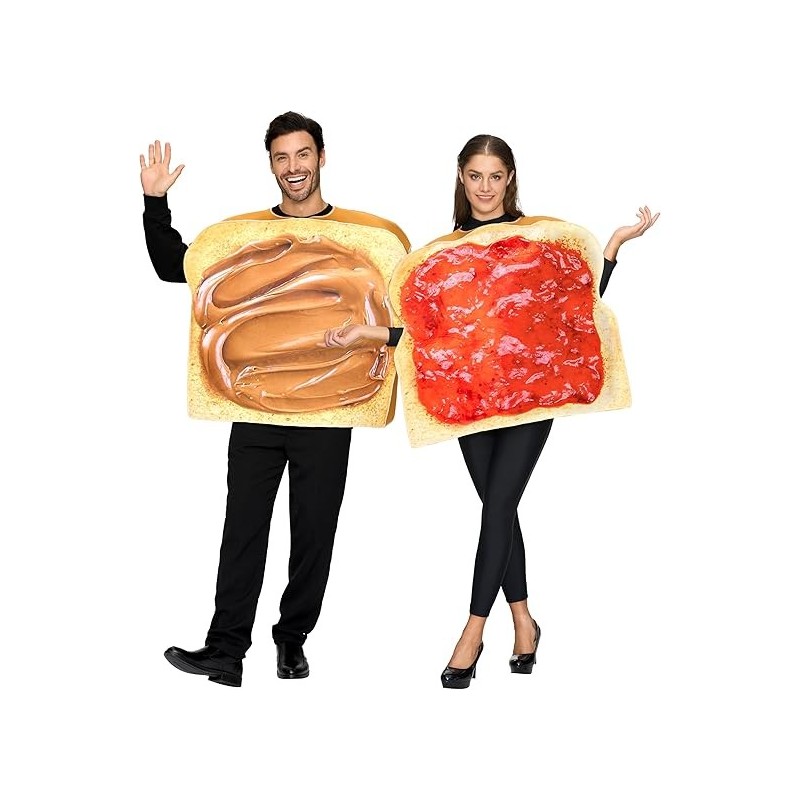 Disfraces de Halloween para parejas, disfraz divertido de comida para parejas adultas Disfraces de Halloween para parejas, disfraz divertido de comida para parejas adultas