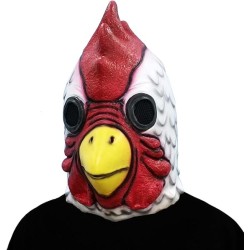Gmasking Máscara de disfraz de pollo | Mascara de pollo para cosplays