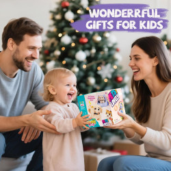 Juguete perro robot con 16 accesorios para niñas