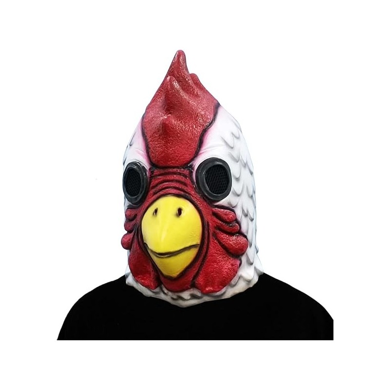 Gmasking Máscara de disfraz de pollo | Mascara de pollo para cosplays Gmasking Máscara de disfraz de pollo | Mascara de pollo para cosplays