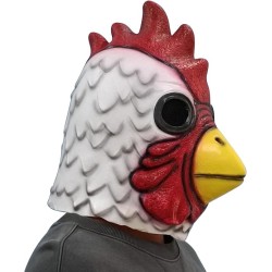 Gmasking Máscara de disfraz de pollo | Mascara de pollo para cosplays