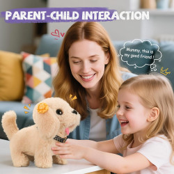 Juguete perro robot con 16 accesorios para niñas