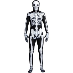 Spooktacular Creations disfraz de cuerpo de esqueleto | Disfraz de cuerpo completo para halloween