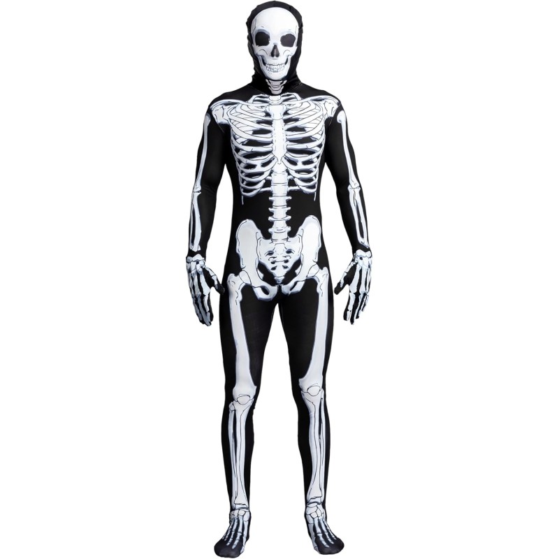 Spooktacular Creations disfraz de cuerpo de esqueleto | Disfraz de cuerpo completo para halloween Spooktacular Creations disfraz de cuerpo de esqueleto | Disfraz de cuerpo completo para halloween