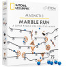 National Geographic Magnetic Marble Run | Juego de canicas armable para pared