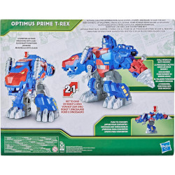 Transformers Dinobot Adventures Optimus Prime T-Rex | Juguete transformable de dinosaurio Optimus prime