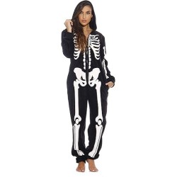 Disfraz de esqueleto de Halloween para mujeres adultas