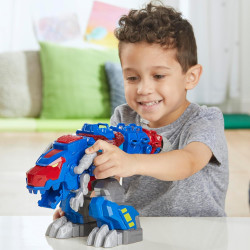 Transformers Dinobot Adventures Optimus Prime T-Rex | Juguete transformable de dinosaurio Optimus prime