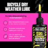 Muc-Off Lubricante para cadena de bicicleta Paquete de 2 | 2 envases de lubricante para cadenas de bicicletas