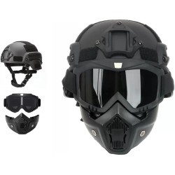 Casco y máscara Airsoft | Casco y mascara de proteccion para paintball o airsoft