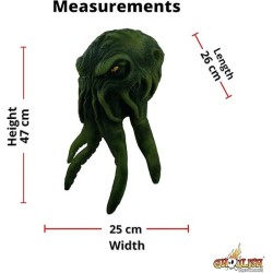 Cthulhu - Máscara de halloween | Mascara de latex detallada de cthulhu