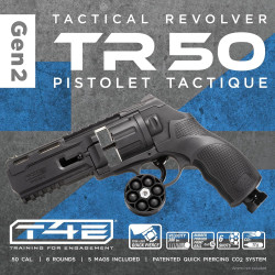 T4E TR50 Gen 2 Revólver de paintball | Revolver de entrenamiento para paintball