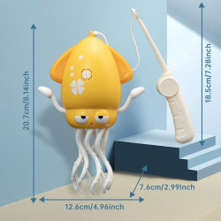 Juguete eléctrico de pulpo bailarín | Jufguete interactivo con movimientos y musica