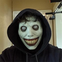 Máscara de Halloween de terror de demonios sonrientes | Mascara detallada de Halloween