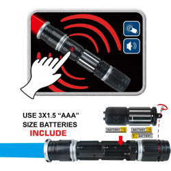 Paquete de 3 espadas iluminadas de 3 colores con sonido FX