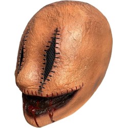 Kuberas Máscara de asesino sonriente espeluznante para Halloween | Mascara realista de horror slasher