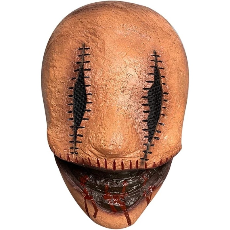 Kuberas Máscara de asesino sonriente espeluznante para Halloween | Mascara realista de horror slasher Kuberas Máscara de asesino sonriente espeluznante para Halloween | Mascara realista de horror slasher