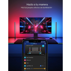 Govee RGBIC - Barras de luz para juegos | Decoracion LED de barras para juegos