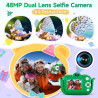 Cámara digital para niños de doble lente de 48 MP, regalos
