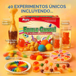 Playz Kit de fabricación de dulces comestibles para niños | Kit de fabricacion de dulces reales para niños