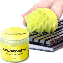 ColorCoral Gel de limpieza para teclados | Gel de limpieza multiusos facil de usar