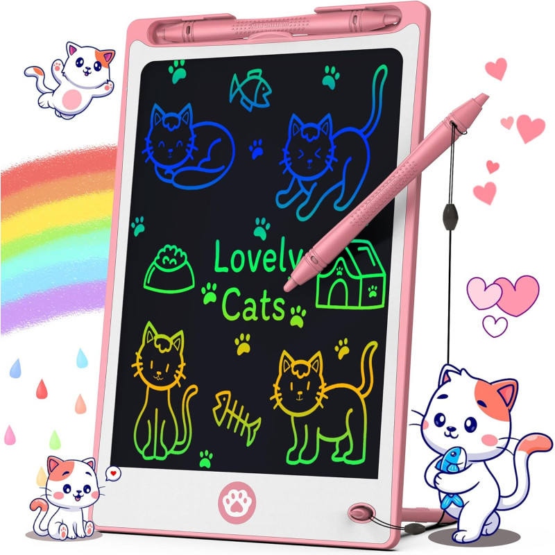 Hockvill Tableta de escritura LCD para niños de 8.8 pulgadas