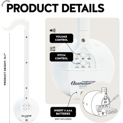 Otamatone - Instrumento musical electrónico | Sintentizador portatil con diseño divertido