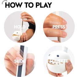 Otamatone - Instrumento musical electrónico | Sintentizador portatil con diseño divertido